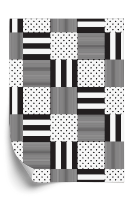 Tapeta na stenu Kárované bodky