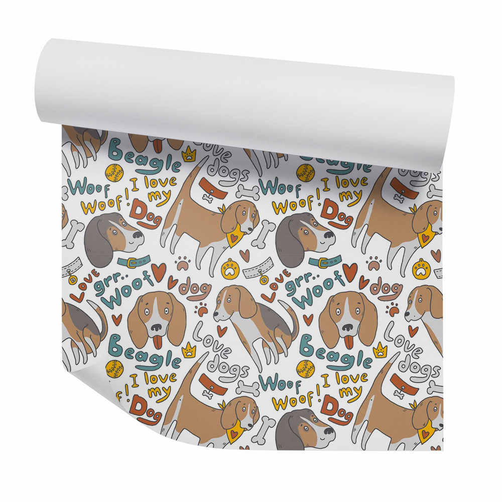 Tapeta na stenu Kreslené psy beagle zvieratá