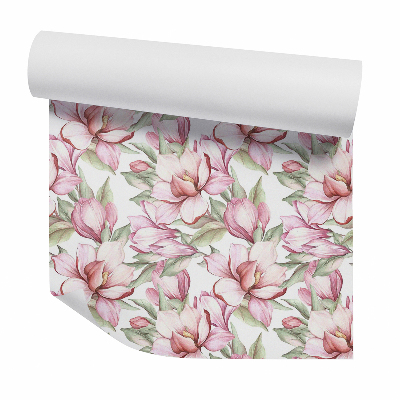 Tapeta Jemne ružové kvety magnólie