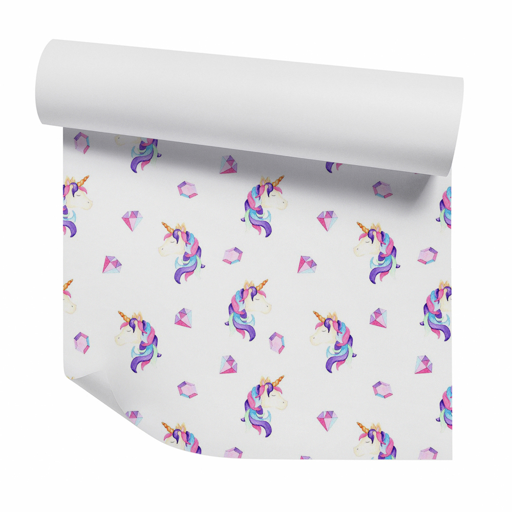 Tapeta Dekoratívne diamanty jednorožcov