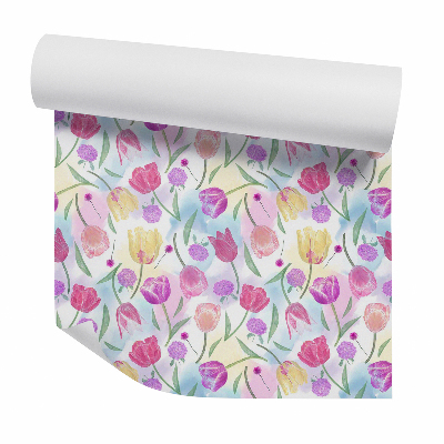 Tapeta na stenu Pastelové kvety