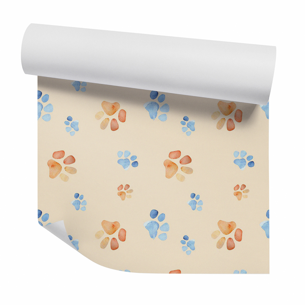 Tapeta na stenu Pastelové odtlačky labiek