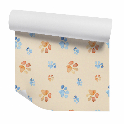 Tapeta na stenu Pastelové odtlačky labiek