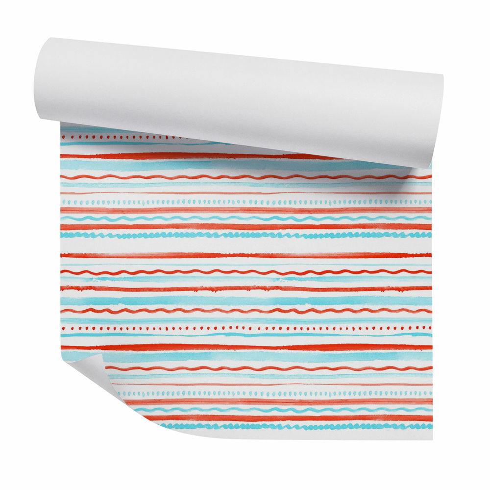 Tapeta Horizontálne dekoratívne vzory