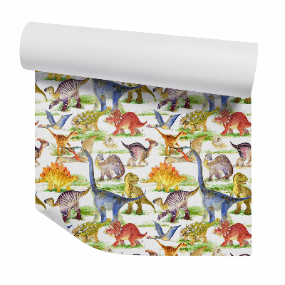 Tapeta Rôzne druhy dinosaurov