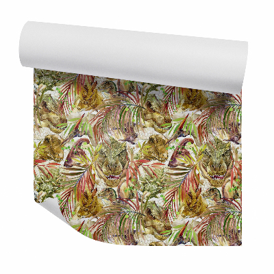 Tapeta Realistické dinosaury abstraktné