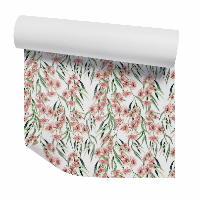 Tapeta Červené závesné dekoratívne kvety