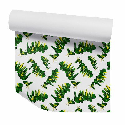 Tapeta na stenu Zelené vetvy akvarel