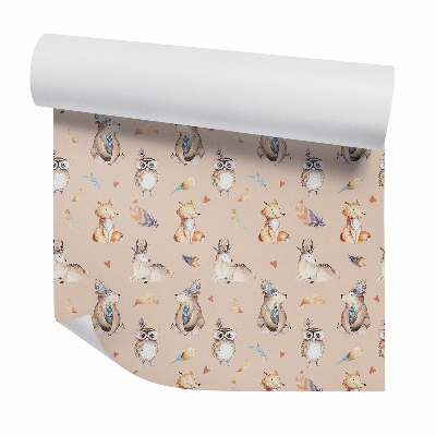 Tapeta Sovy a líšky