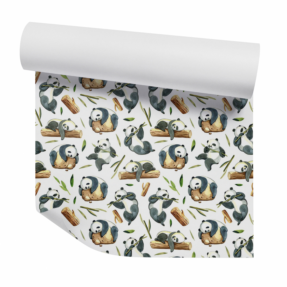 Tapeta Dekoratívne pandy