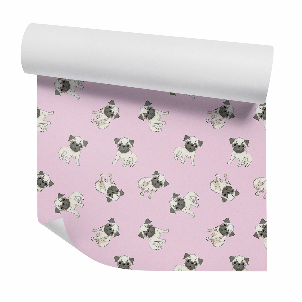 Tapeta Kreslené mopsy