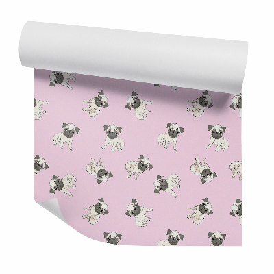 Tapeta Kreslené mopsy