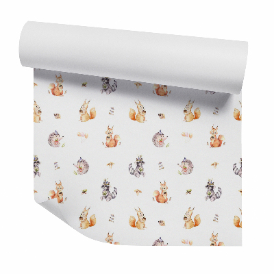 Tapeta Malé lesné zvieratá