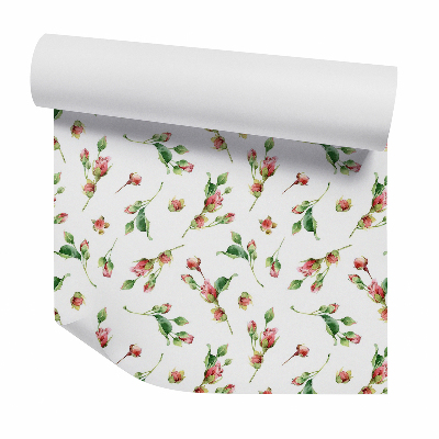 Tapeta Akvarelové kvety tulipánov