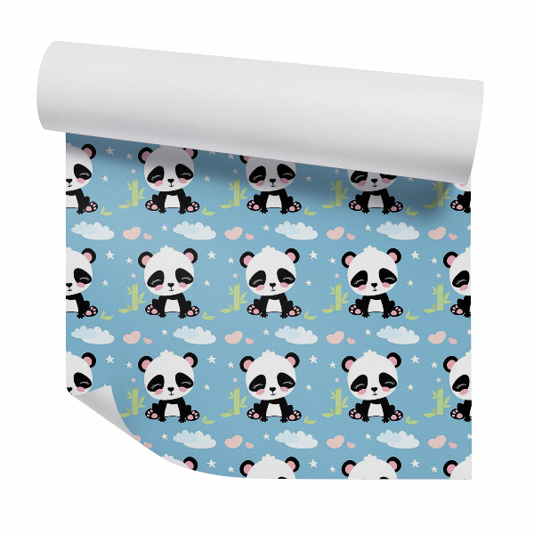 Tapeta Mladé medvede pandy bambusové