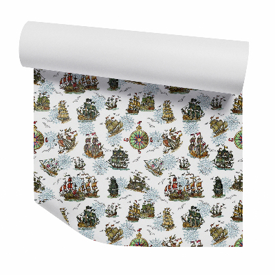 Tapeta Obrázky lodí na oceáne