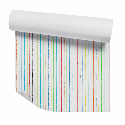 Tapeta na stenu Zvislé pruhy v dúhovej farbe