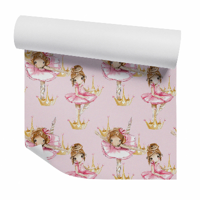 Tapeta na stenu Bábika s korunkou tancujúcej princeznej