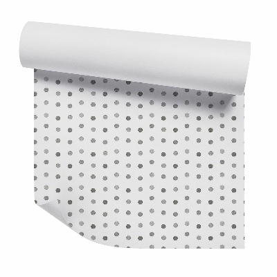 Tapeta na stenu Šedé pastelové ozdobné bodky