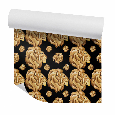 Tapeta na stenu Hrdá dekorácia levov