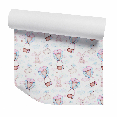 Tapeta Rozprávkové balóny lietajúce vzory