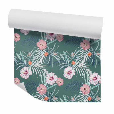 Tapeta na stenu Pastelové záhradné rastliny