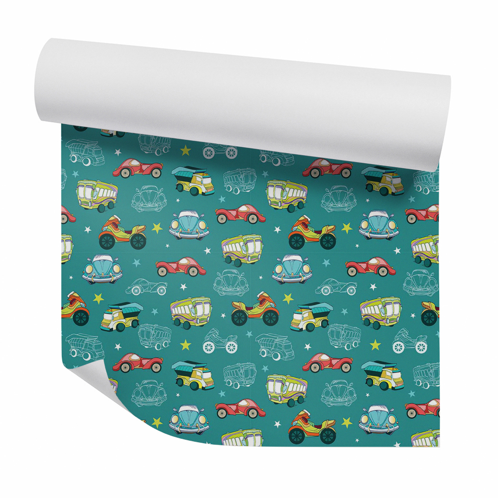 Tapeta Dopravné prostriedky rôzne vzory