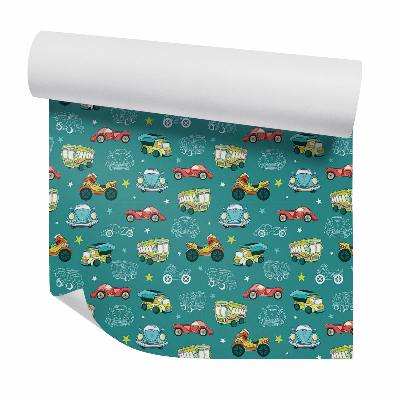 Tapeta Dopravné prostriedky rôzne vzory