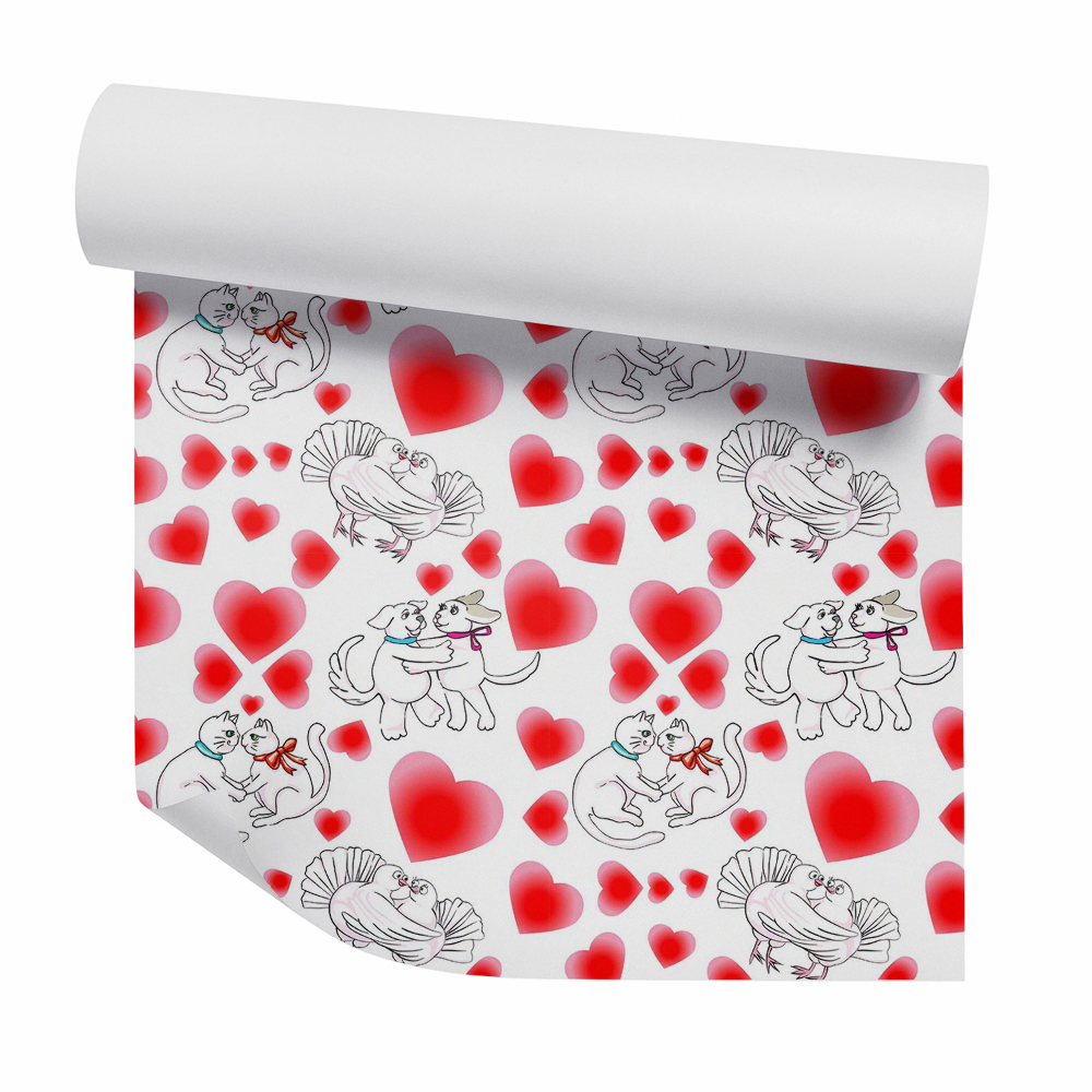 Tapeta na stenu Zamilované zvieratá