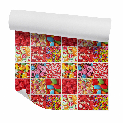 Tapeta na stenu Dekoratívne sladkosti a cukríky