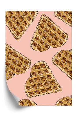 Tapeta na stenu Oblátky v tvare srdca