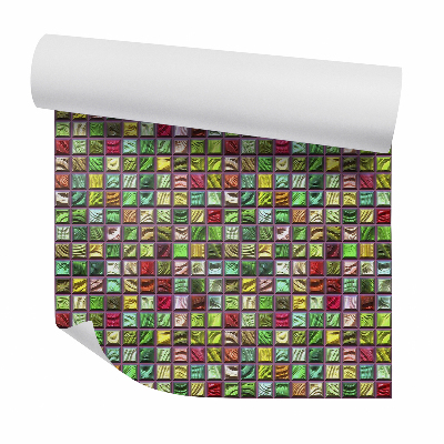 Tapeta na stenu Viacfarebná dekoratívna abstrakcia