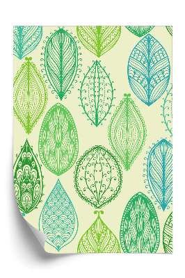 Tapeta Kreslenie listov