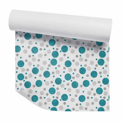 Tapeta na stenu Morská sivá bodkovaná látka