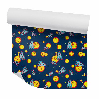 Tapeta na stenu Vesmírne planéty a vesmírne lode