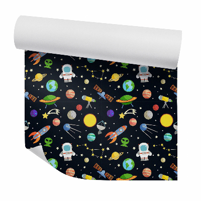 Tapeta Kozmos astronaut a planéty