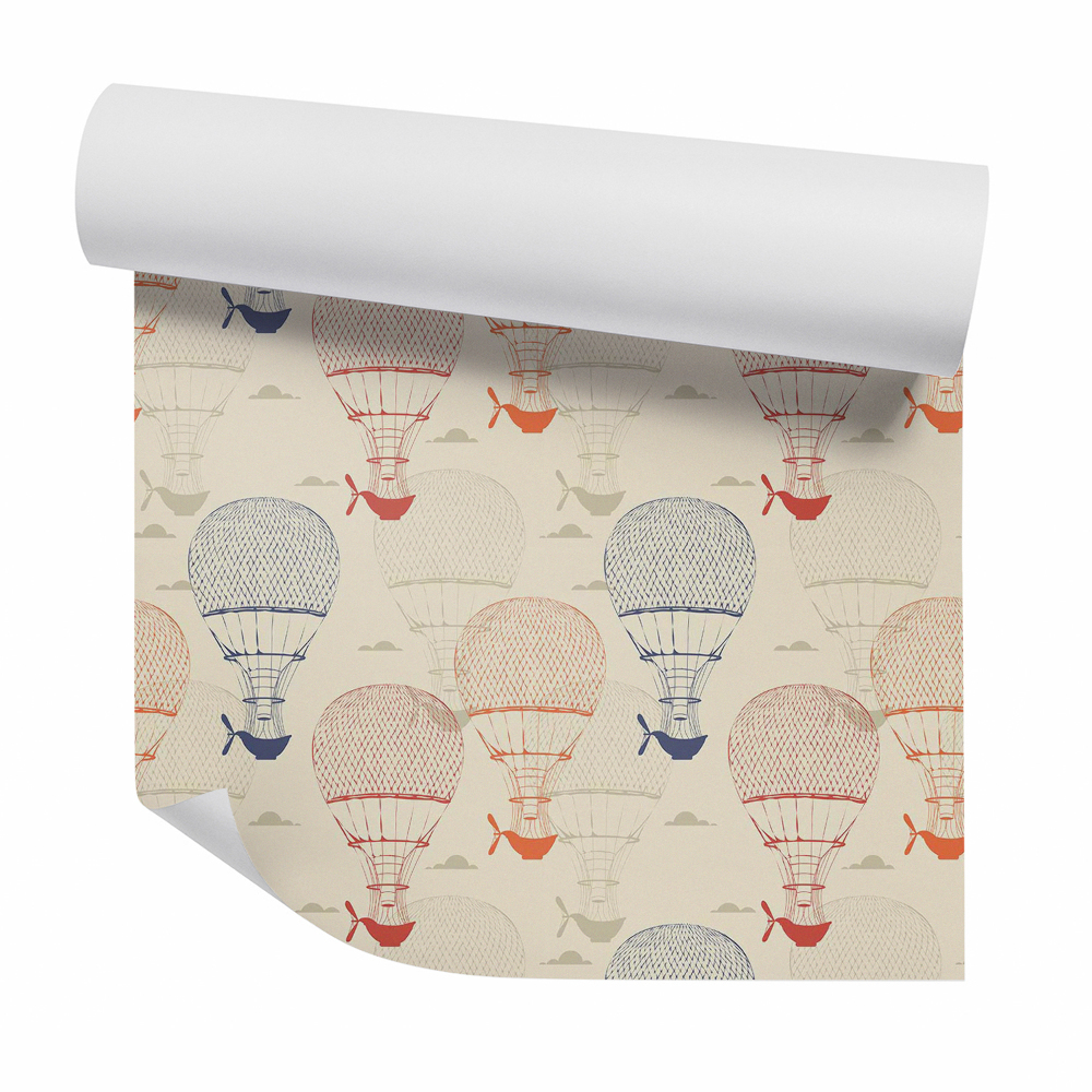 Tapeta na stenu Modro-červené balóny