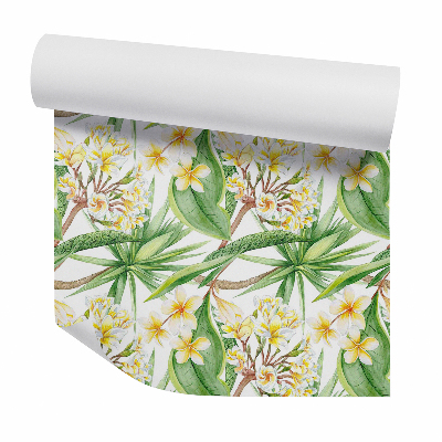 Tapeta na stenu Tropické kvety a listy Lei