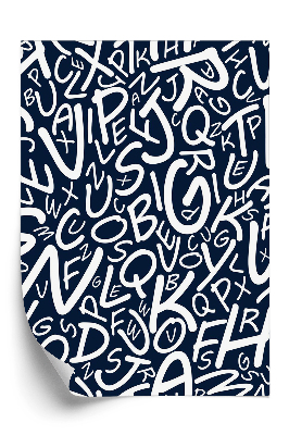 Tapeta Abstraktné písmená abecedy