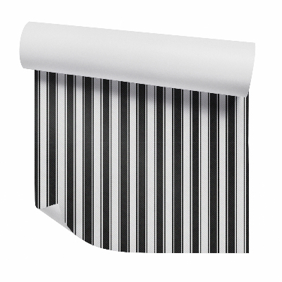 Tapeta na stenu Čierne a biele zvislé pruhy