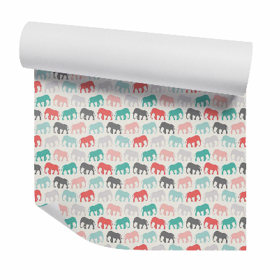 Tapeta na stenu Pastelové slony