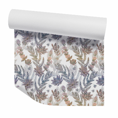 Tapeta Dekoratívne rozkvitnuté kvety