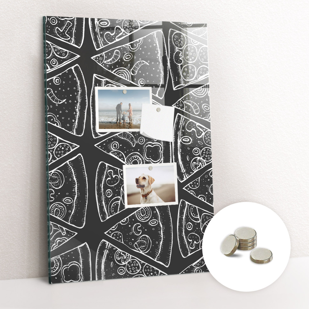 Magnetická tabuľa na magnetky Talianska pizza