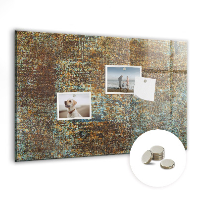 Detská magnetická tabuľa Hrdzavý kov