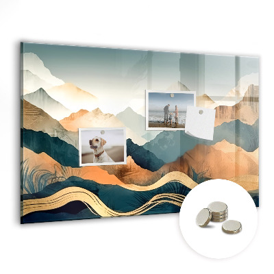 Tabuľa na magnetky Elegantná krajina