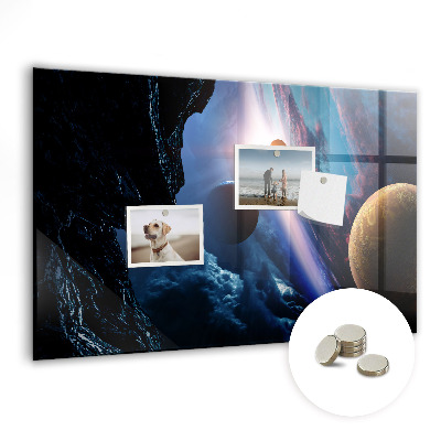 Detská magnetická tabuľa Veľké planéty