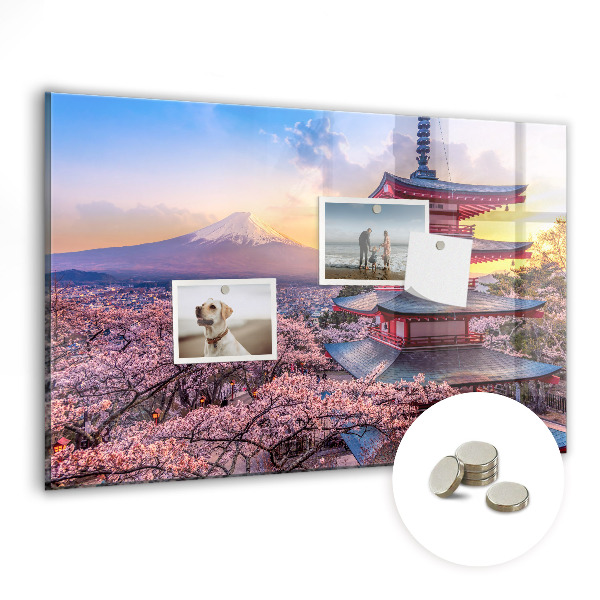 Magnetická tabuľa Architektúra Japonska