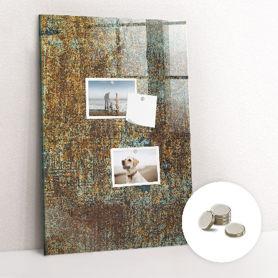 Magnetická tabuľa Hrdza