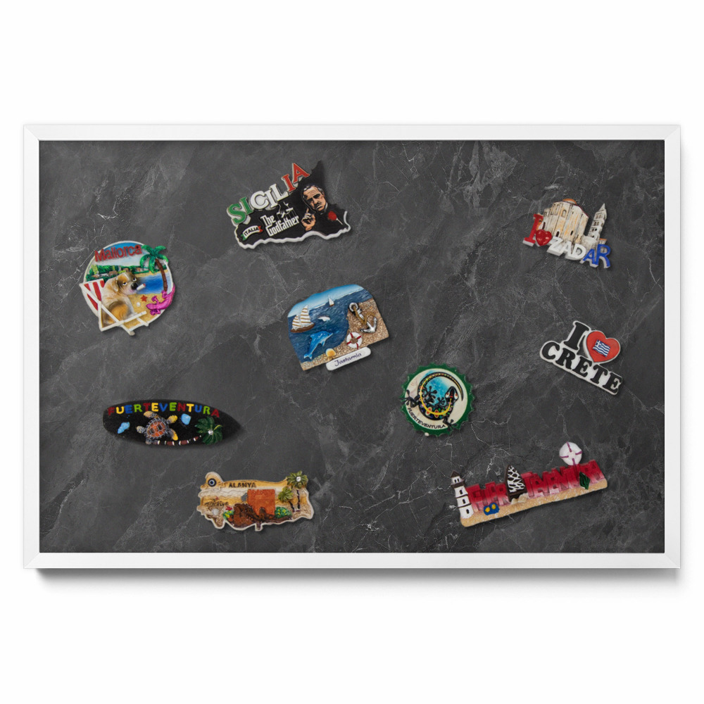 Magnetická tabuľa Tmavá kamenná štruktúra