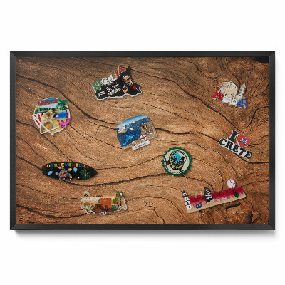 Magnetická tabuľa Textúra prasknutého dreva